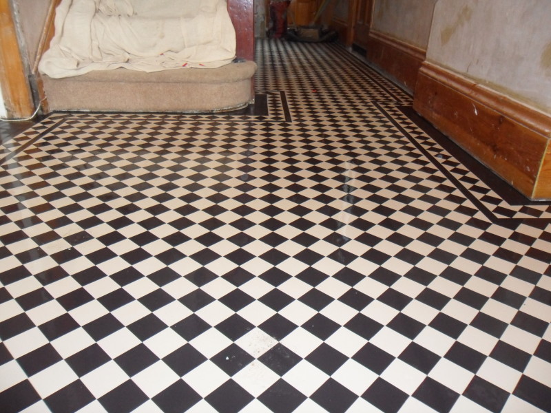 Large Victorian checkerboard London